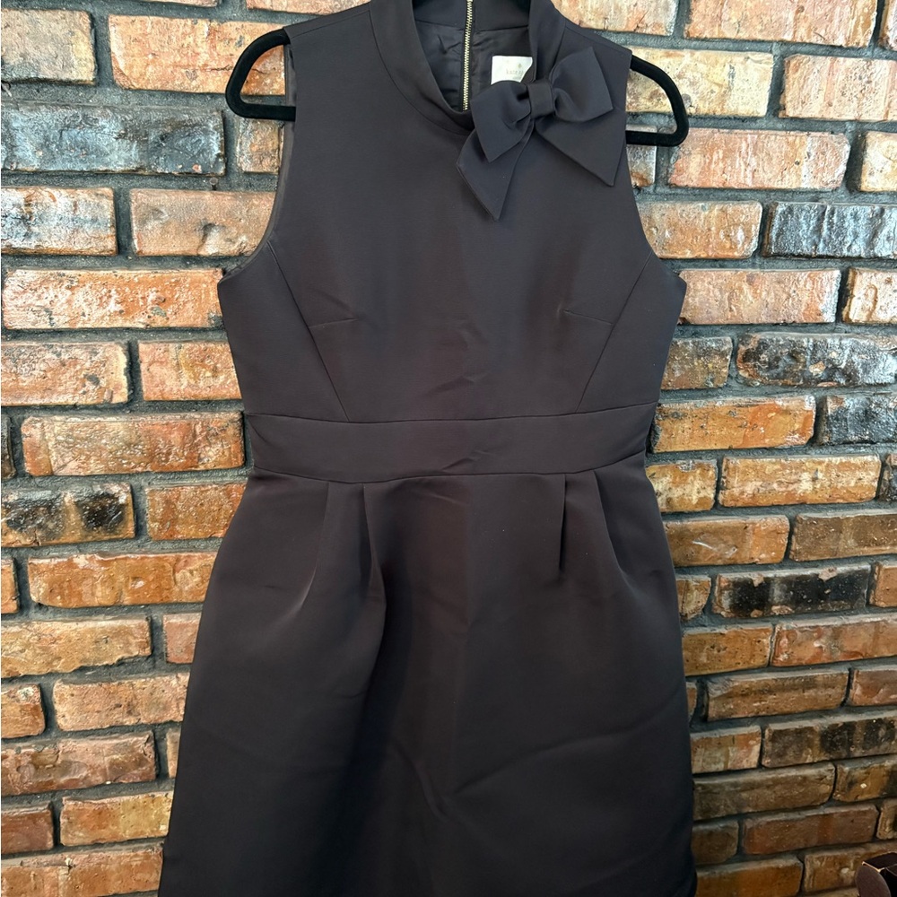 Kate Spade Black Sleeveless Midi Dress